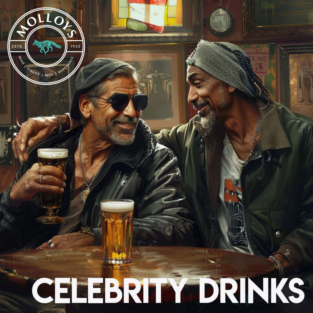 Celebrity Drinks at Molloys Liquor Store
