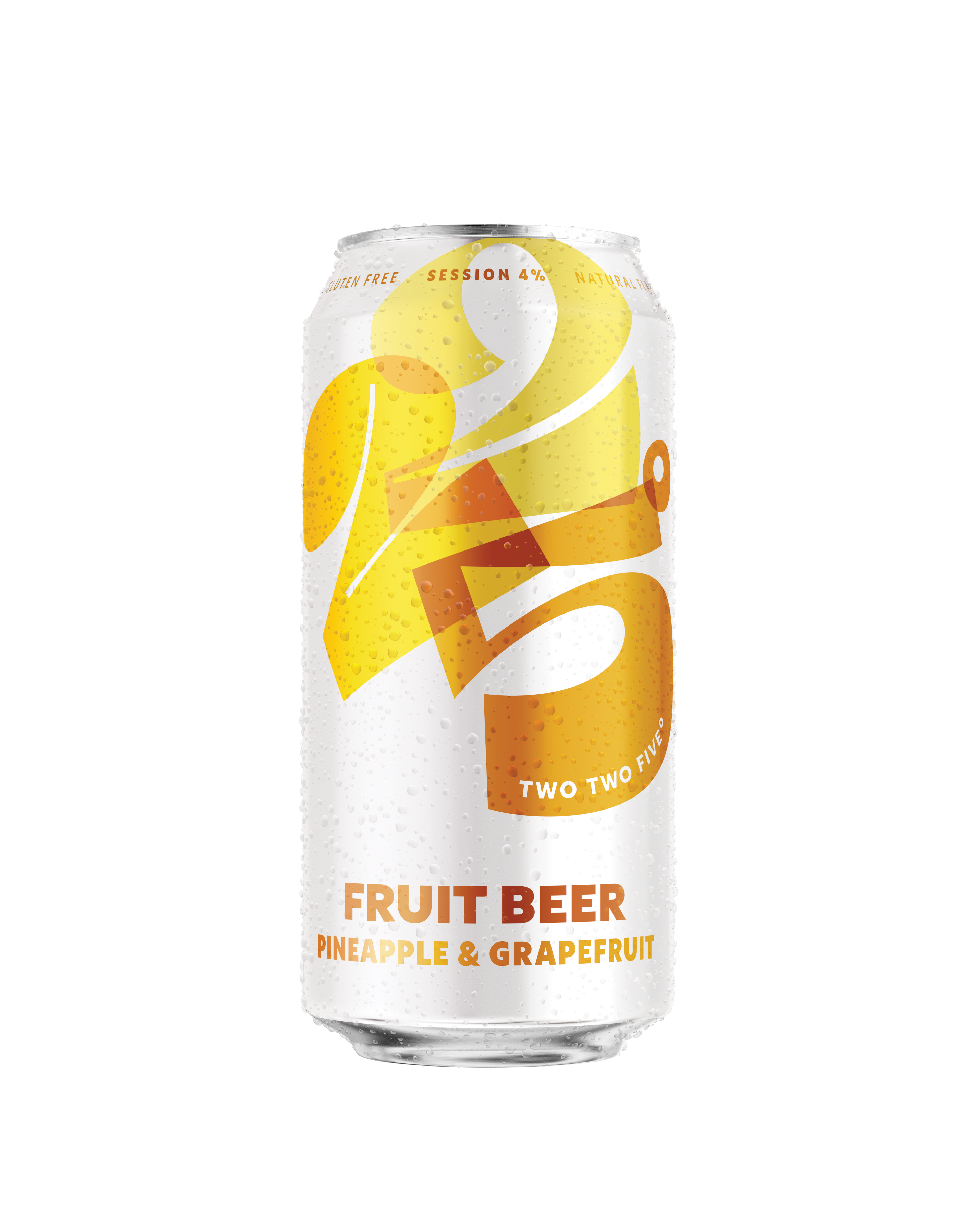 225 Fruit Beer Pineapple & Grapefruit 4% - 440ml