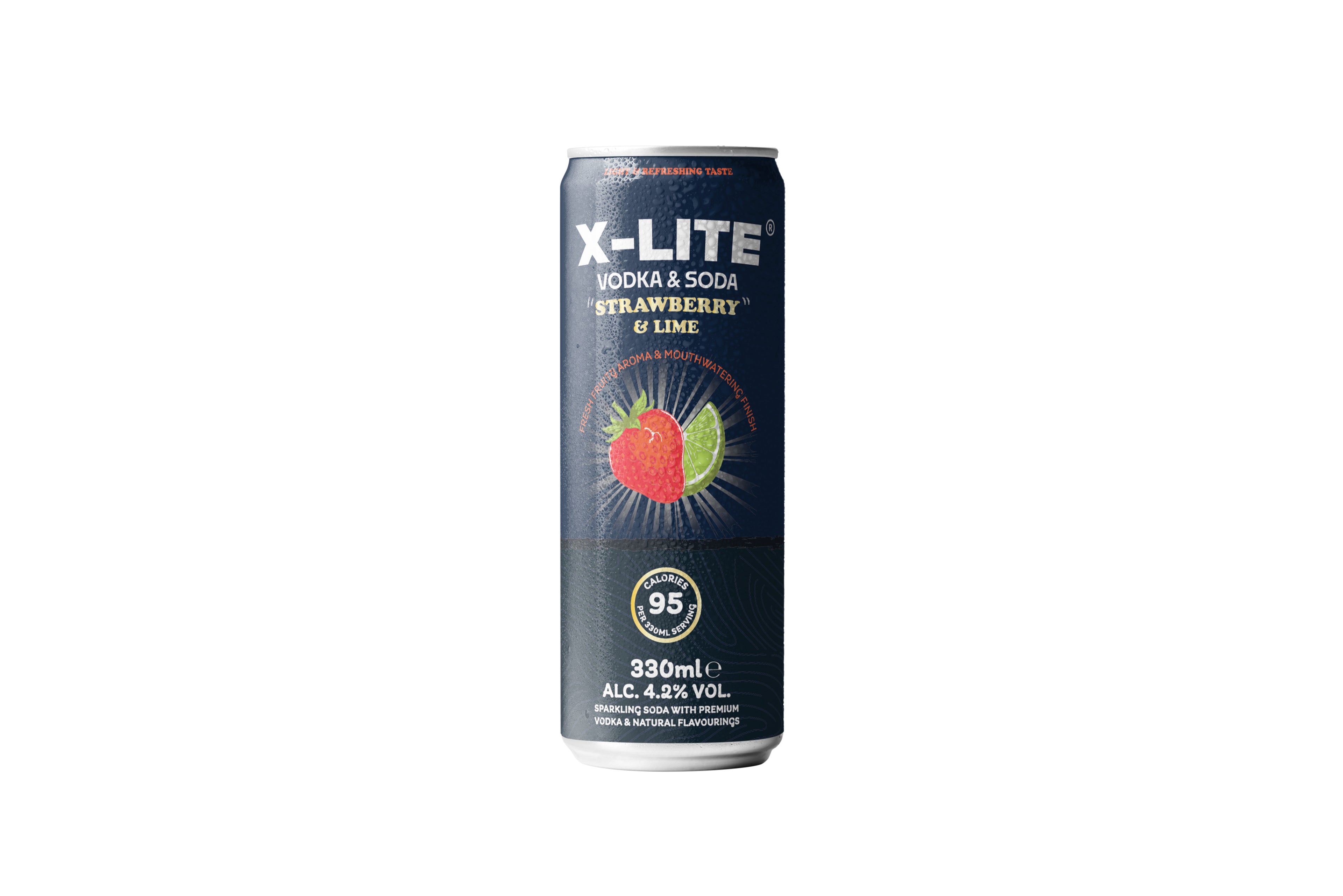 X-Lite Strawberry & Lime Vodka