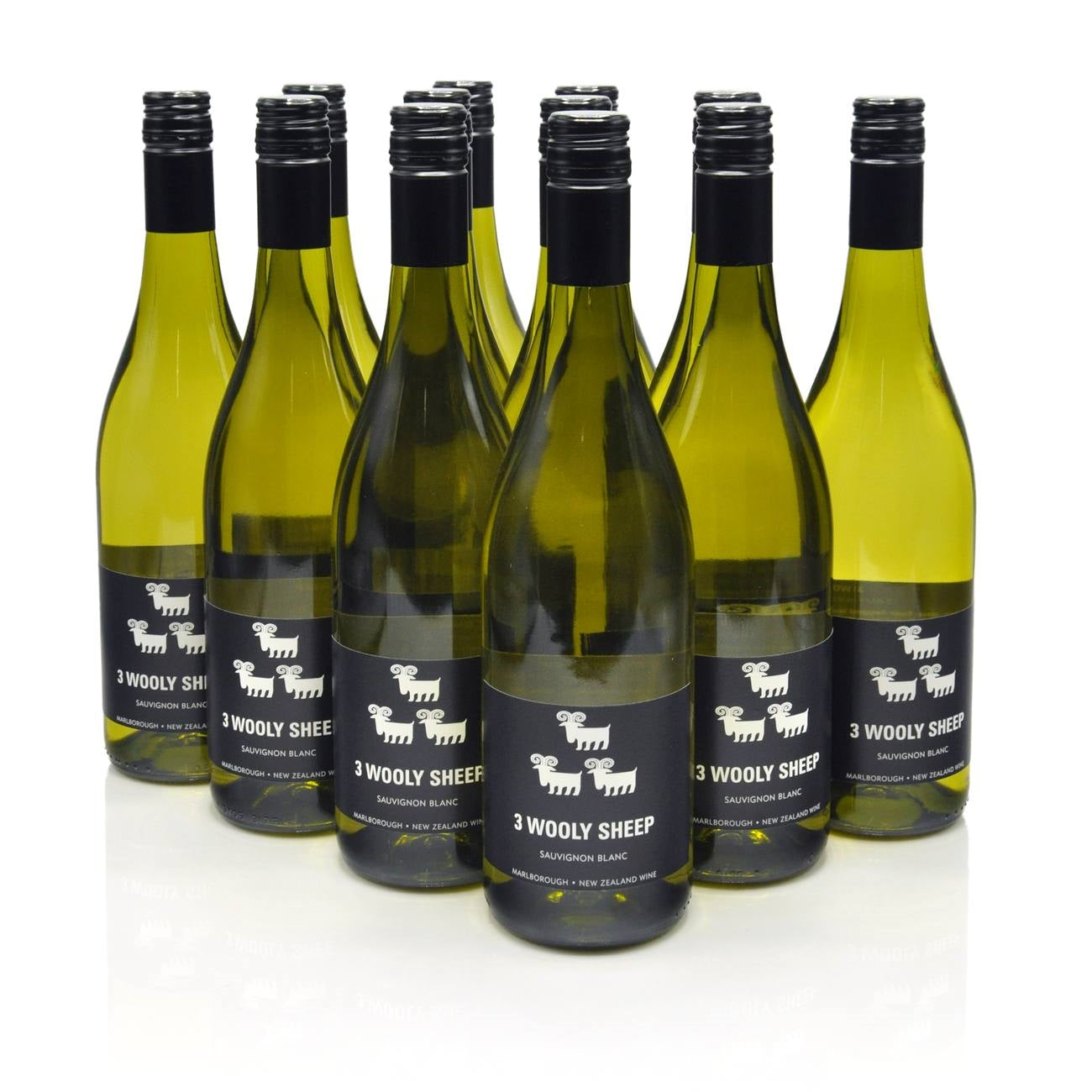 3 Wooly Sheep Sauvignon Blanc - 12 Bottle Case