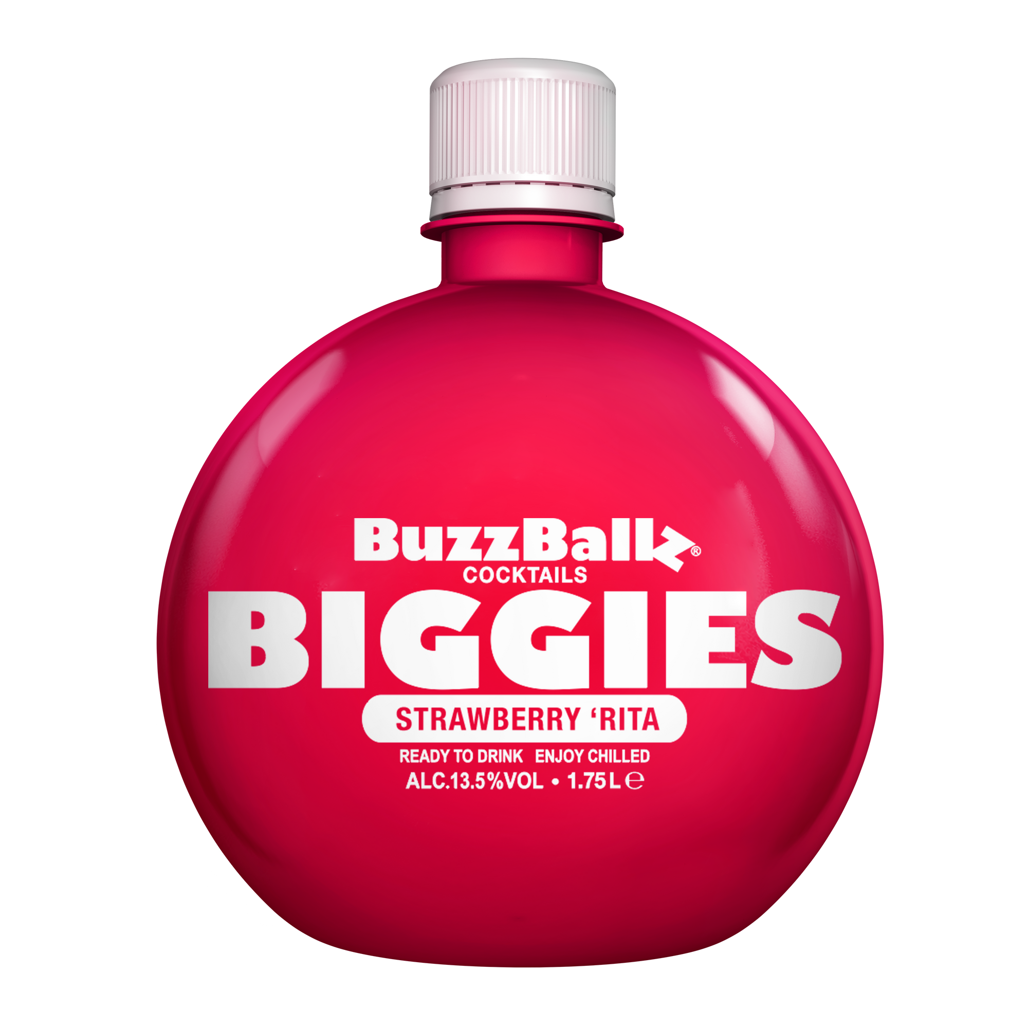 Buzz Ballz Biggie Strawberry Rita 1.75L