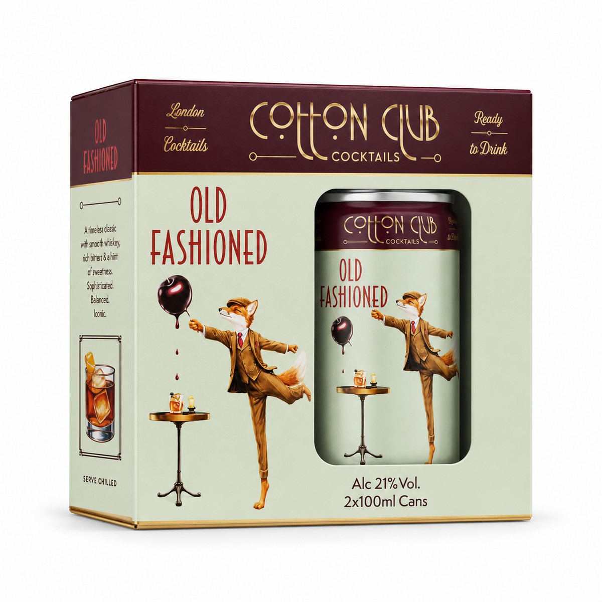 Cotton Club Old Fashioned 2 x 100ml 24%