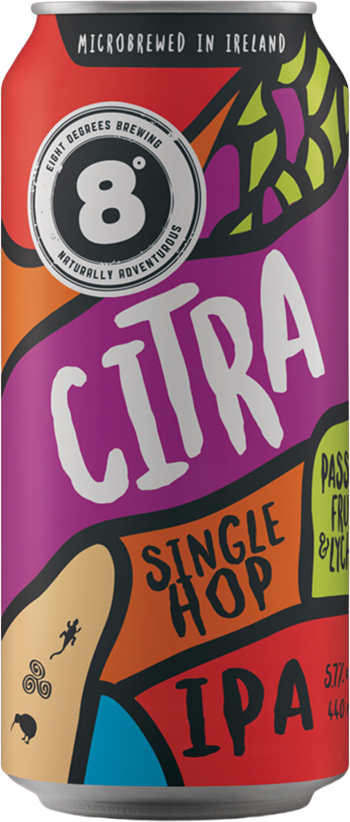 8 Degrees Citra IPA 440ml Can
