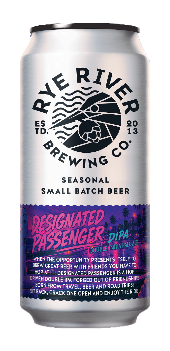 Rye River Designated Passenger DIPA 8% - 440ml