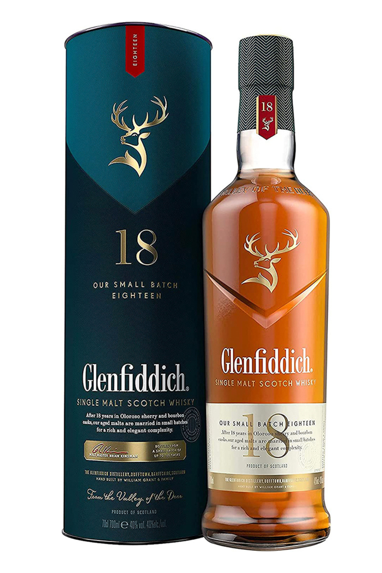 Glenfiddich 18 Year Old Malt Whisky 70cl