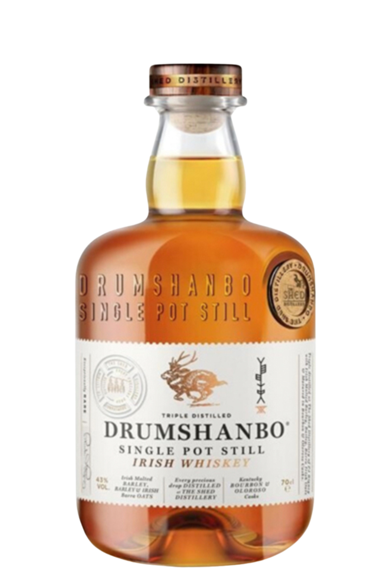Drumshanbo Single Pot Still Whiskey 70cl