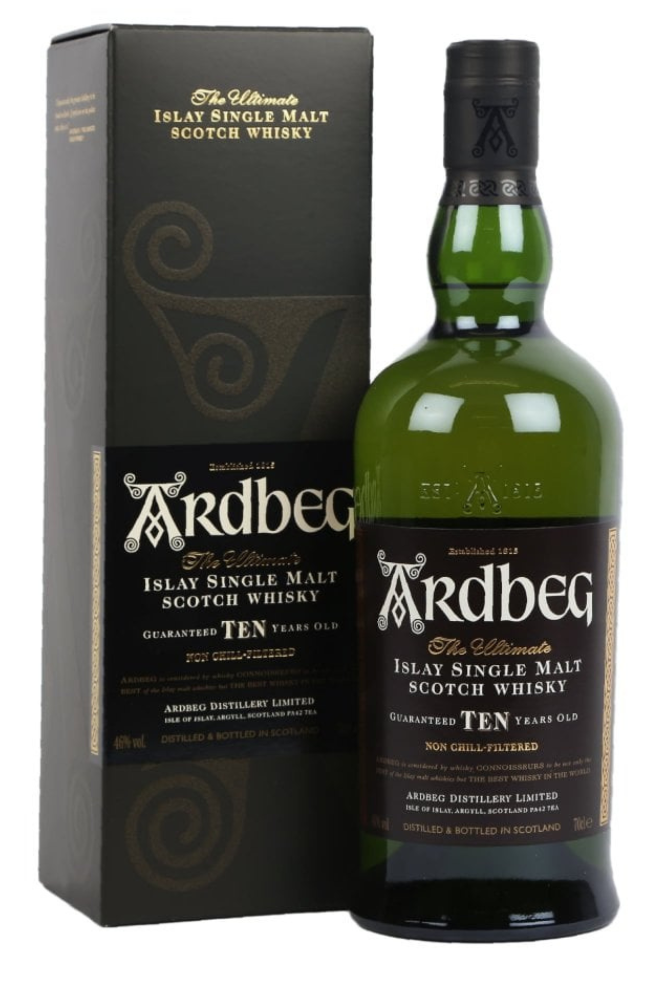 Ardbeg 10 Year Old Scotch Whisky 70cl