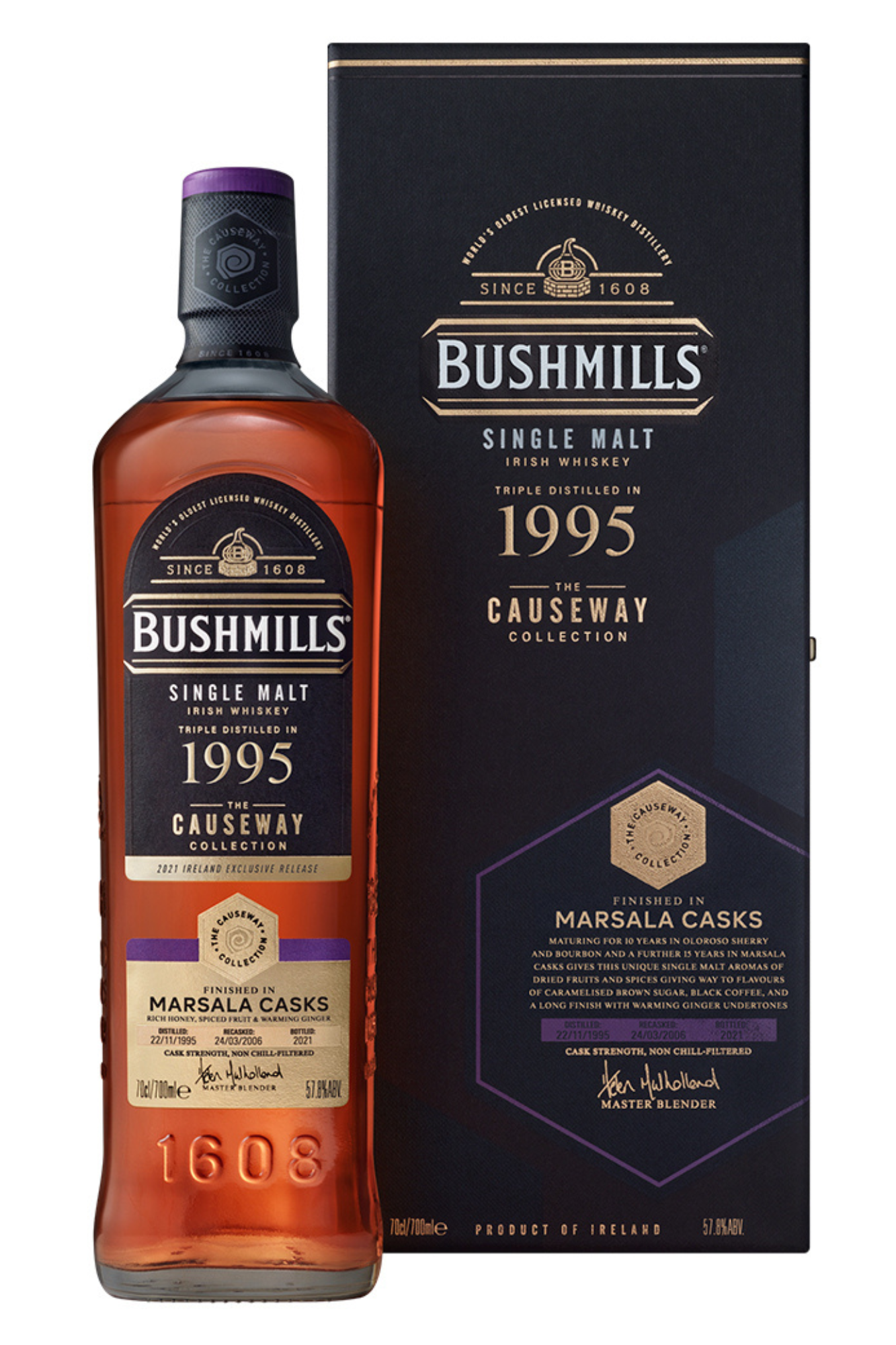 Bushmills Causeway Collection Marsala Cask 1995