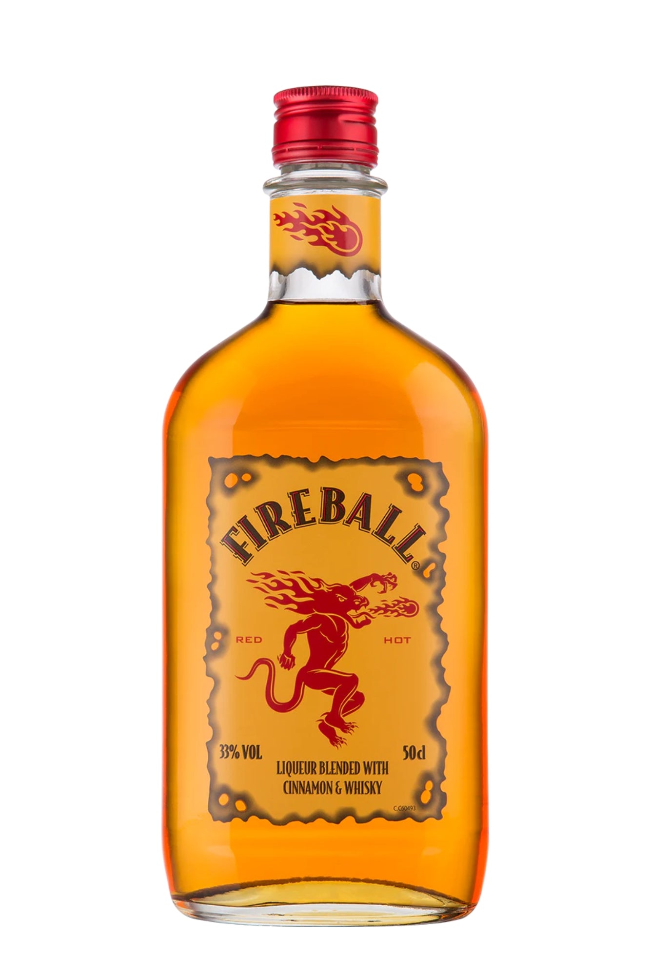 Fireball Liqueur Cinnamon Whisky Liqueur 50cl