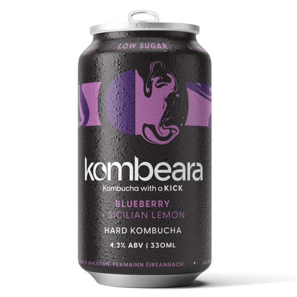 Kombera Kombucha - Blueberry & Sicilian Lemon 330ml