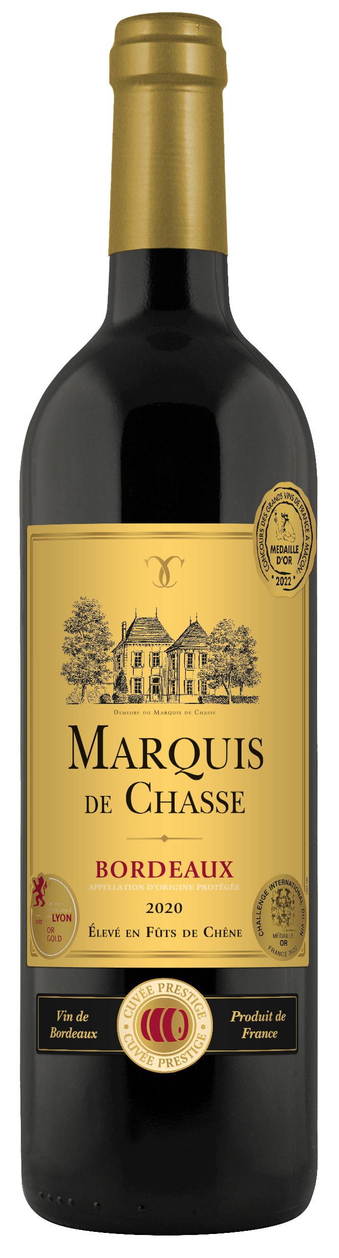 Marquis De Chasse Bordeaux Rouge AOP