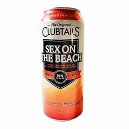 Clubtails Sex On The Beach 25cl Can 10%