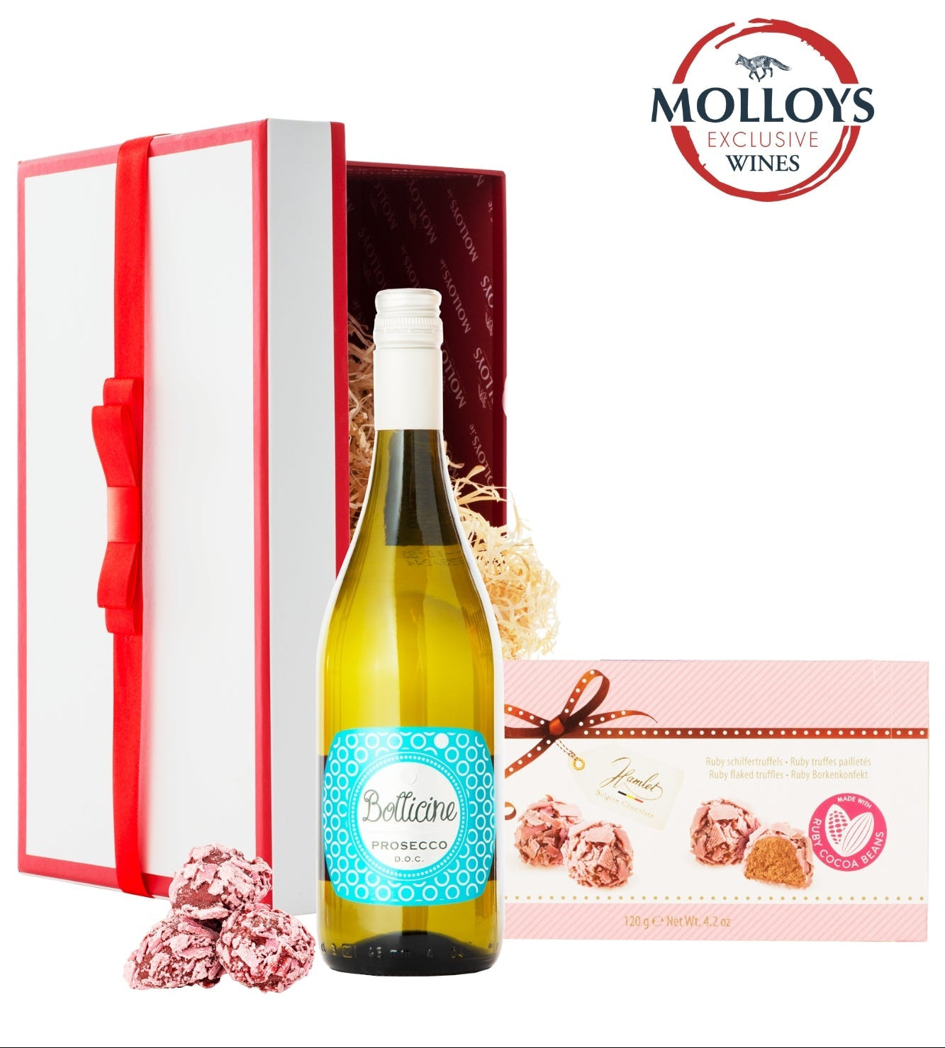 Prosecco & Belgian Truffles Hamper