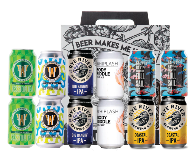 "Can You Believe It" 12 x 330ml Craft Beer Can Gift Pack