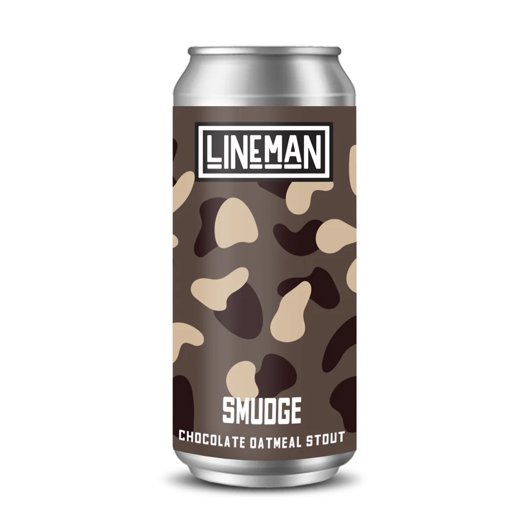 Lineman Smudge Choc Oatmeal Stout 440ml Can