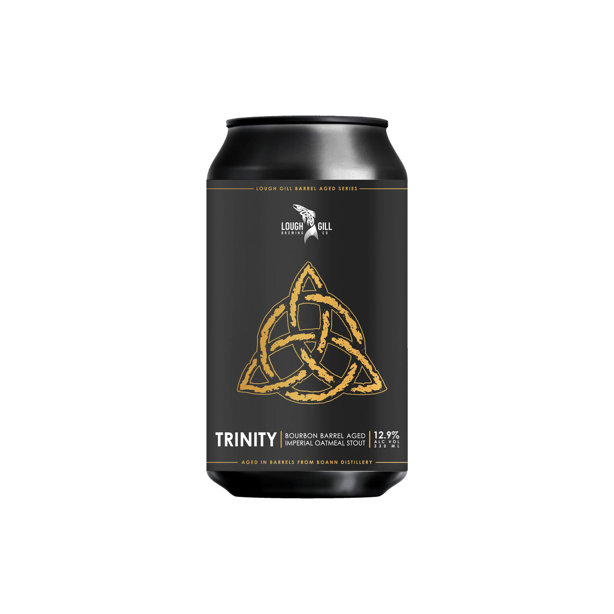 Lough Gill Trinity Bourbon Barrel Aged Imperial Oatmeal Stout 13.9% - 330ml