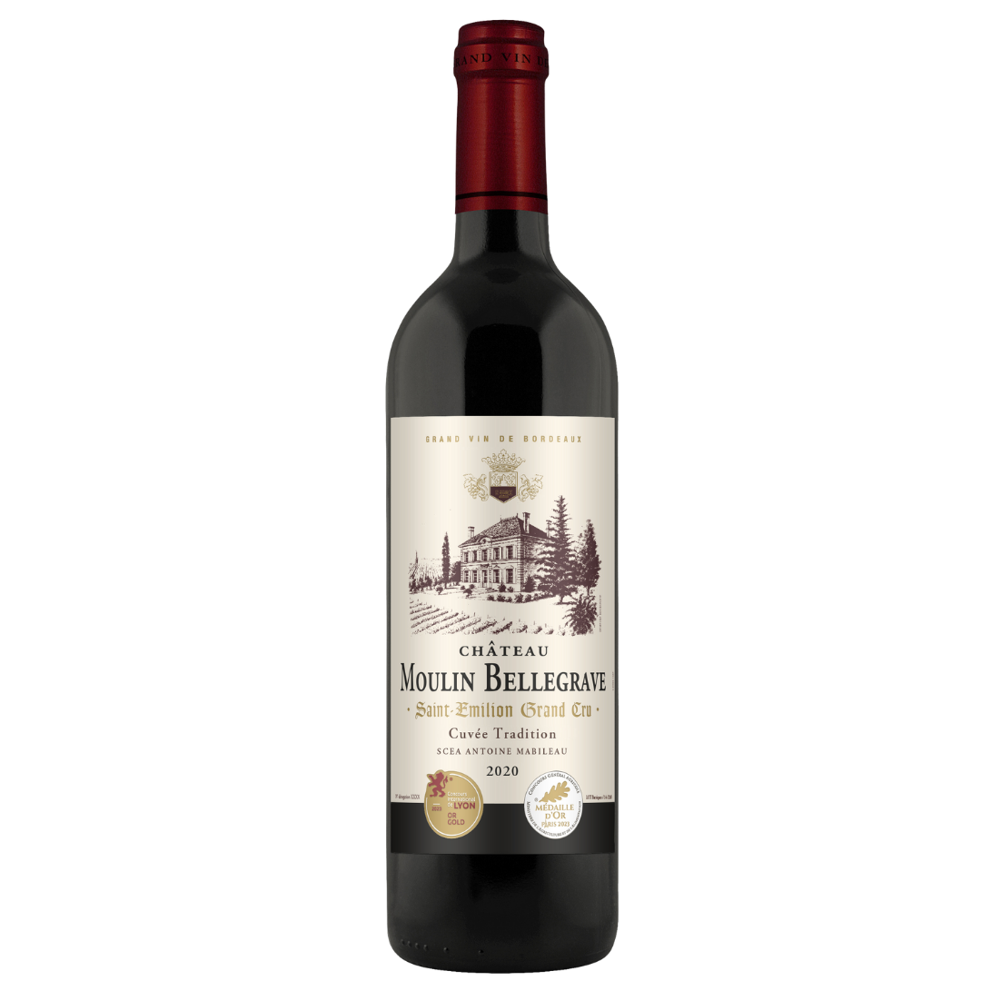 Chateau Moulin Bellegrave Saint Emilion 75cl