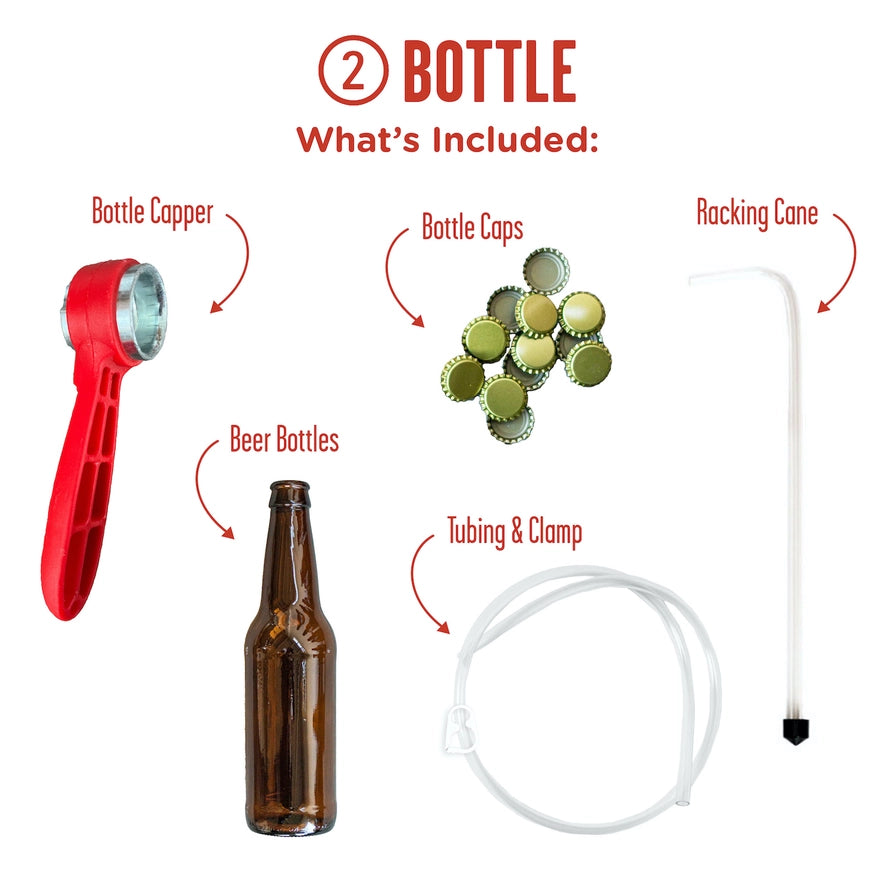 Beer Making + Bottling Kit: American Pale Ale