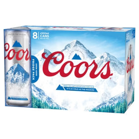 Coors 8 Pack 500ml 3.4%