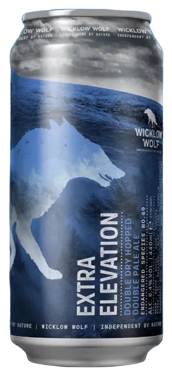 Wicklow Wolf Extra Elevation Double Pale Ale 8.4% - 440ml