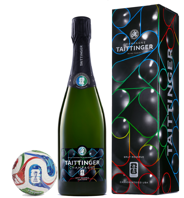 Taittinger Champagne Brut Reserve Fifa Ltd Edition 75cl