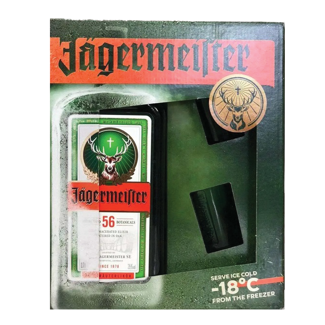 Jägermeister 70cl Shot Glass Pack 35%