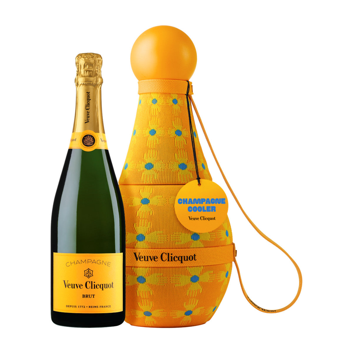 Veuve Clicquot Yellow Label Sun Totem Gift Set
