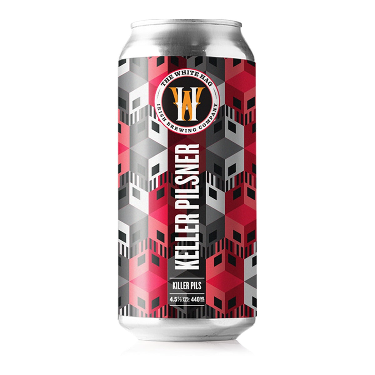 White Hag Killer Pils Keller Pilsner 4.5% - 440ml Can