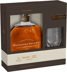 Woodford Reserve Bourbon Glass Pack 70cl