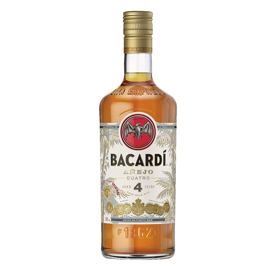 Bacardi Anejo Cuatro 4-Year 70cl