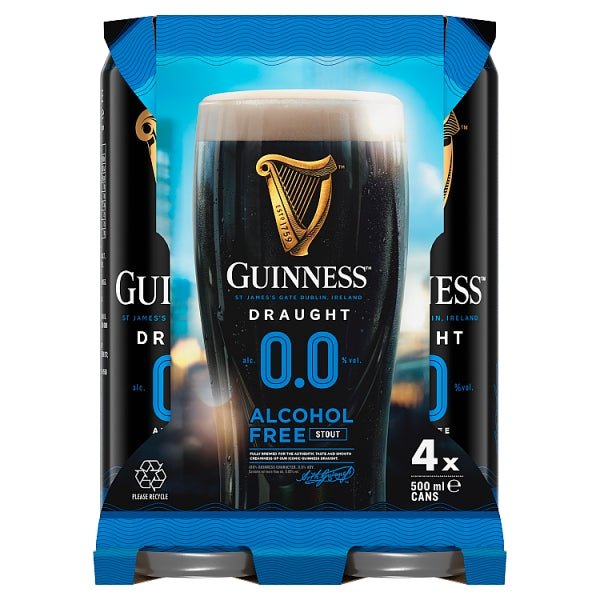 Guinness 0.0% - 4 x 500ml