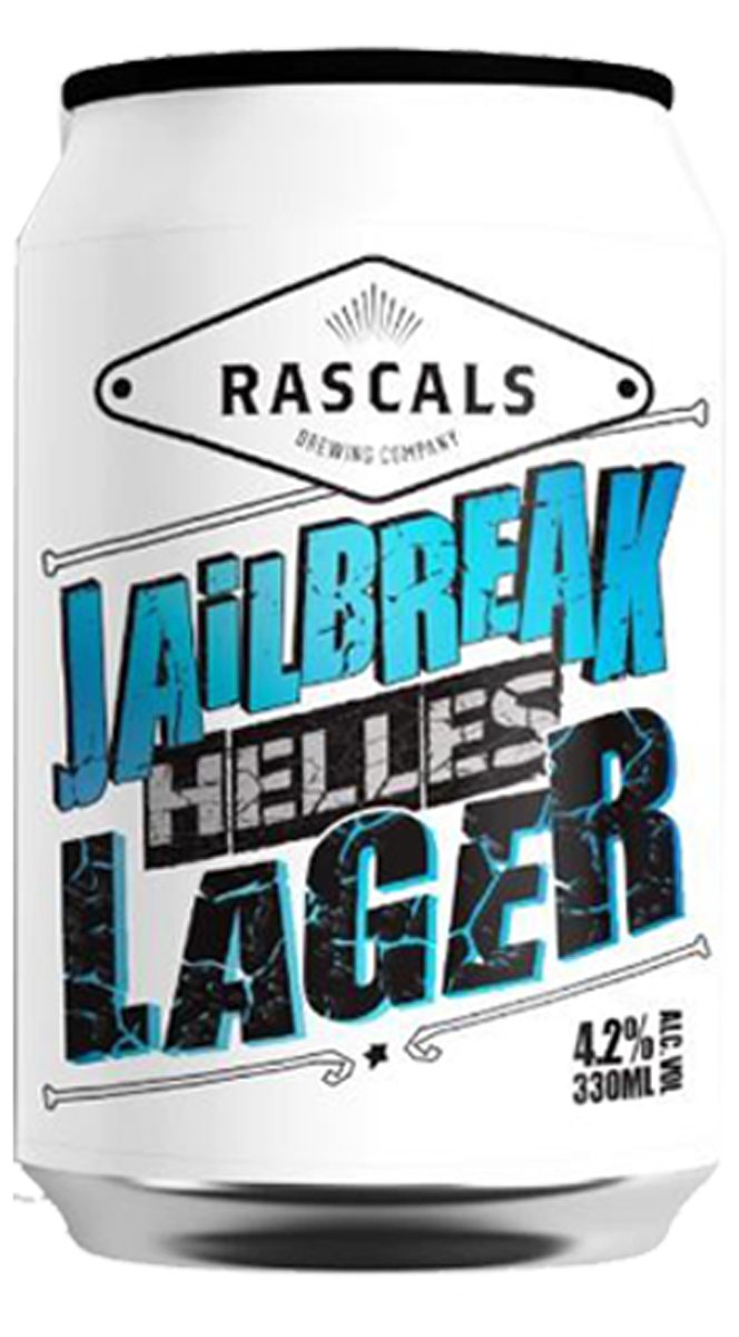 Rascals Jailbreak Helles Lager 33cl Can