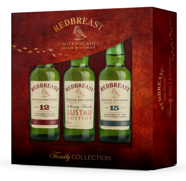 Redbreast Family Collection 3x 5cl Minis