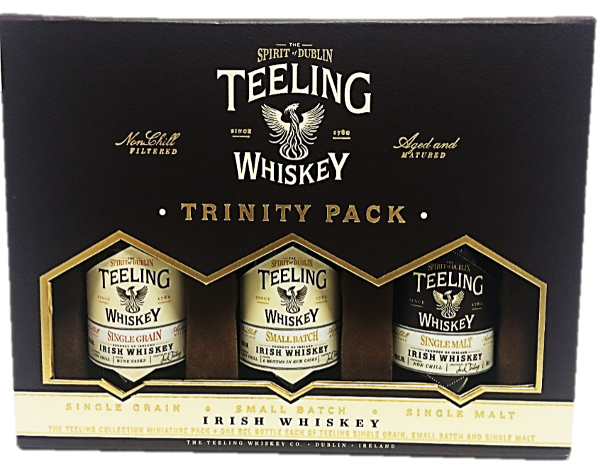 Teeling Whiskey Trinity Pack 3 x5cl