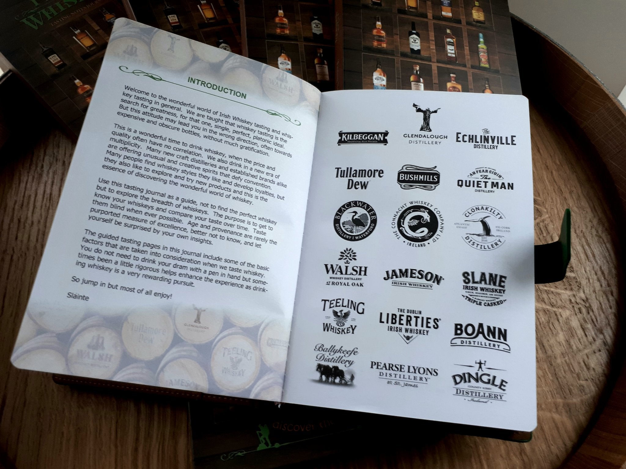 Irish Whiskey Tasting Notes Journal