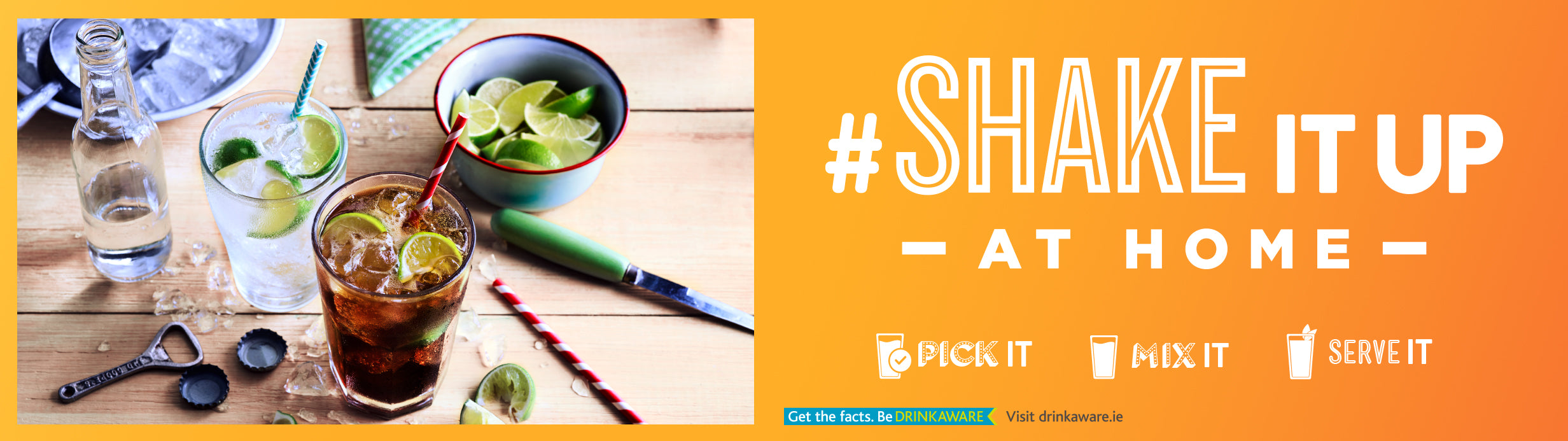 Shake it up AT HOME