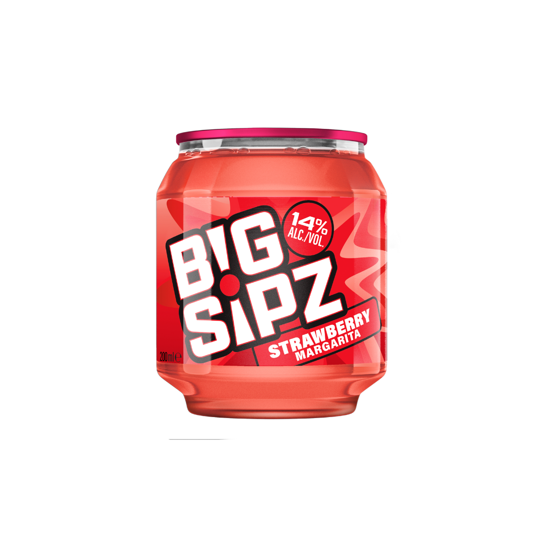 Big Sipz Strawberry Margarita 20cl