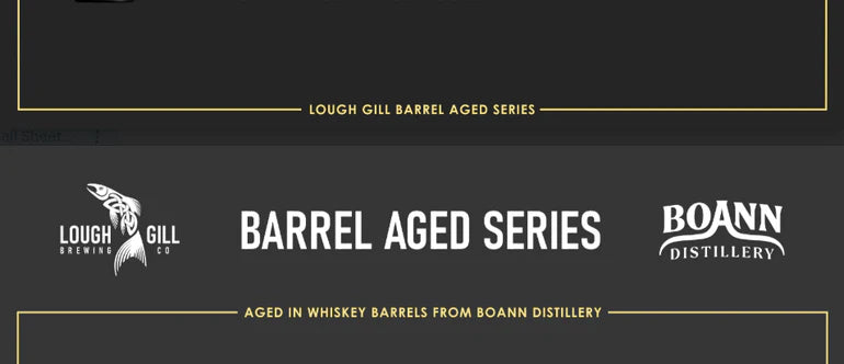 Lough Gill North Star Barrel Aged Imperial Stout 12.9% - 330ml