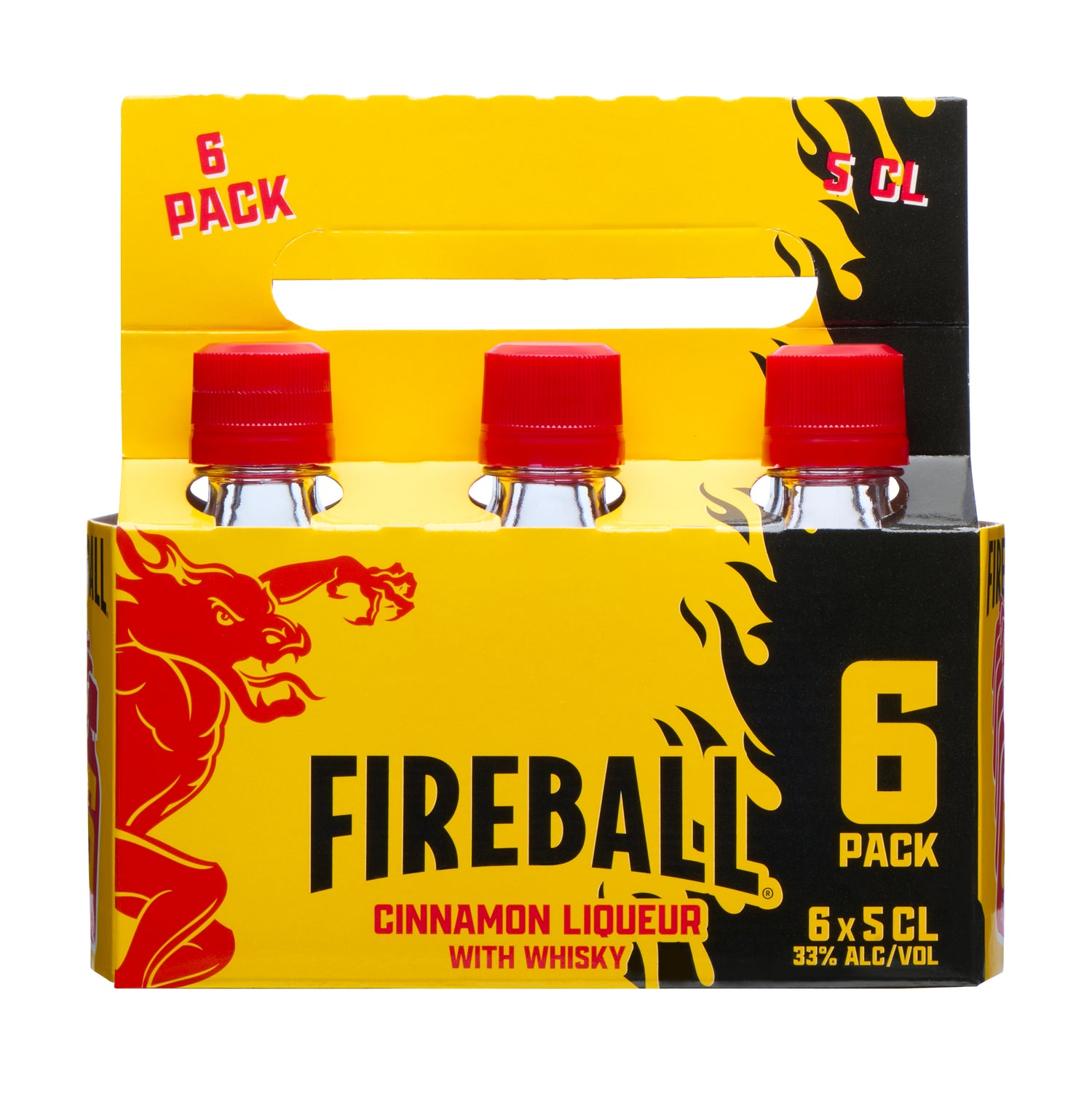 Fireball Cinnamon Liqueur 6 x 5cl