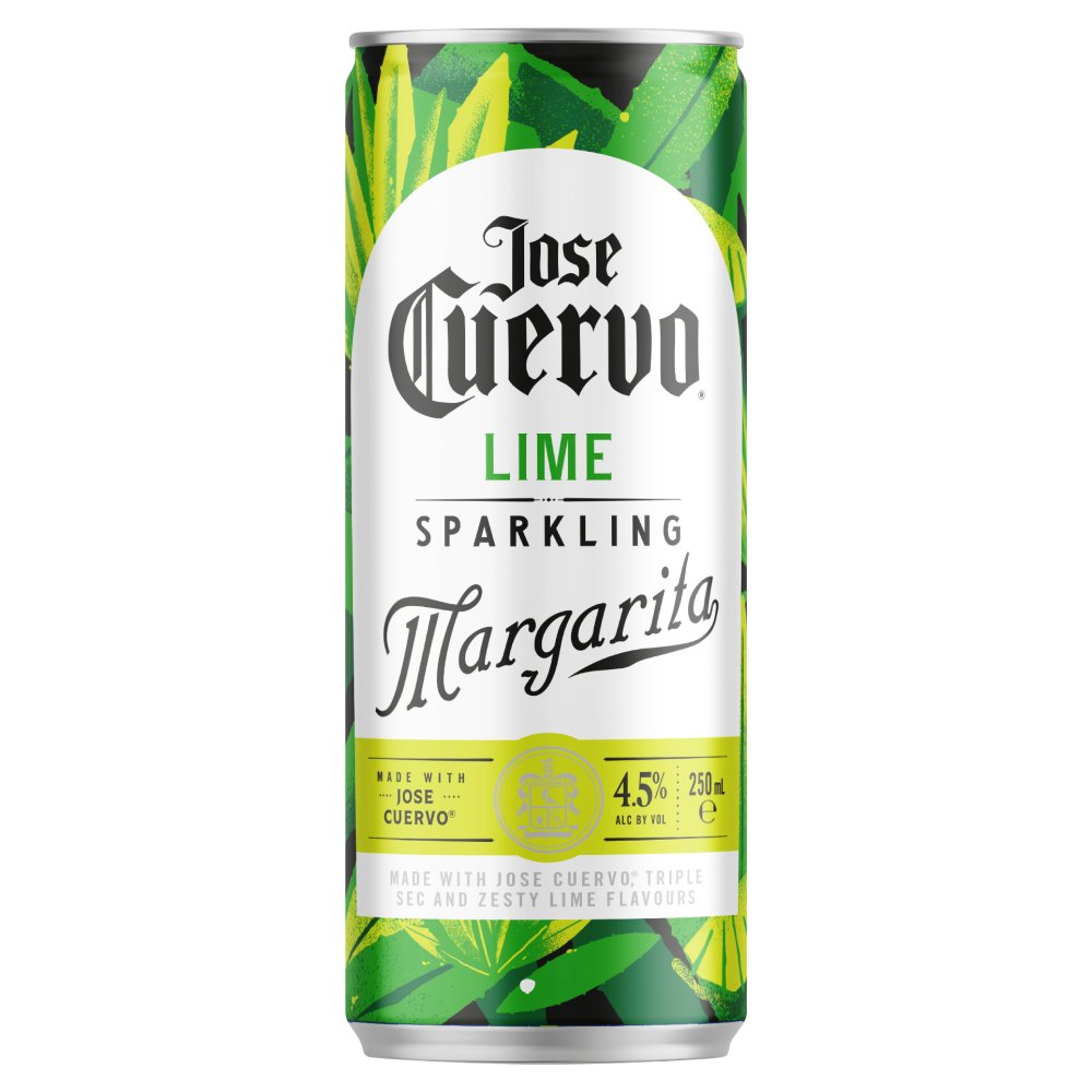 Jose Cuervo Sparkling Lime Margarita RTD 4.5% - 250ml