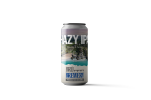 Bru Hazy IPA 44cl Can 4.8%