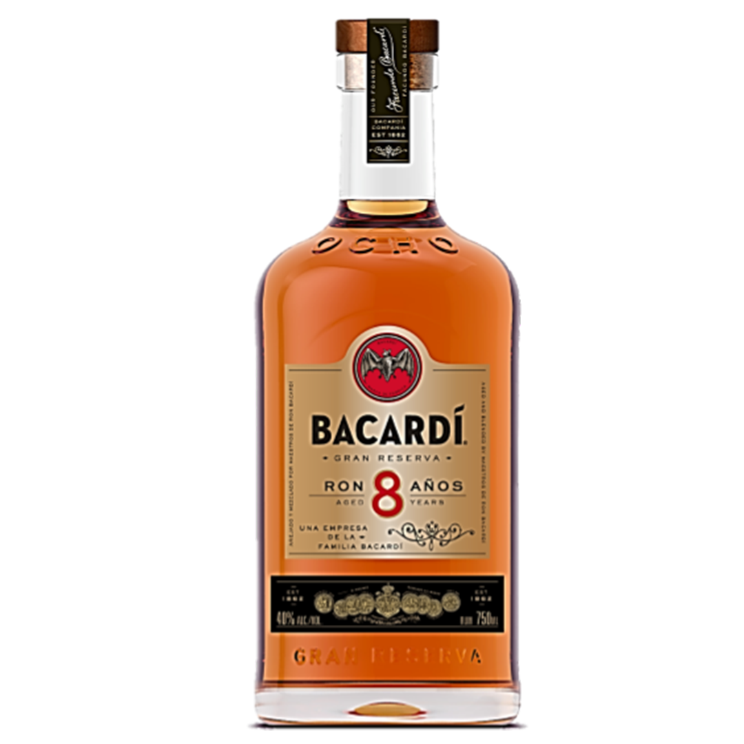 Bacardi Ocho 8 Anos Rum 70cl