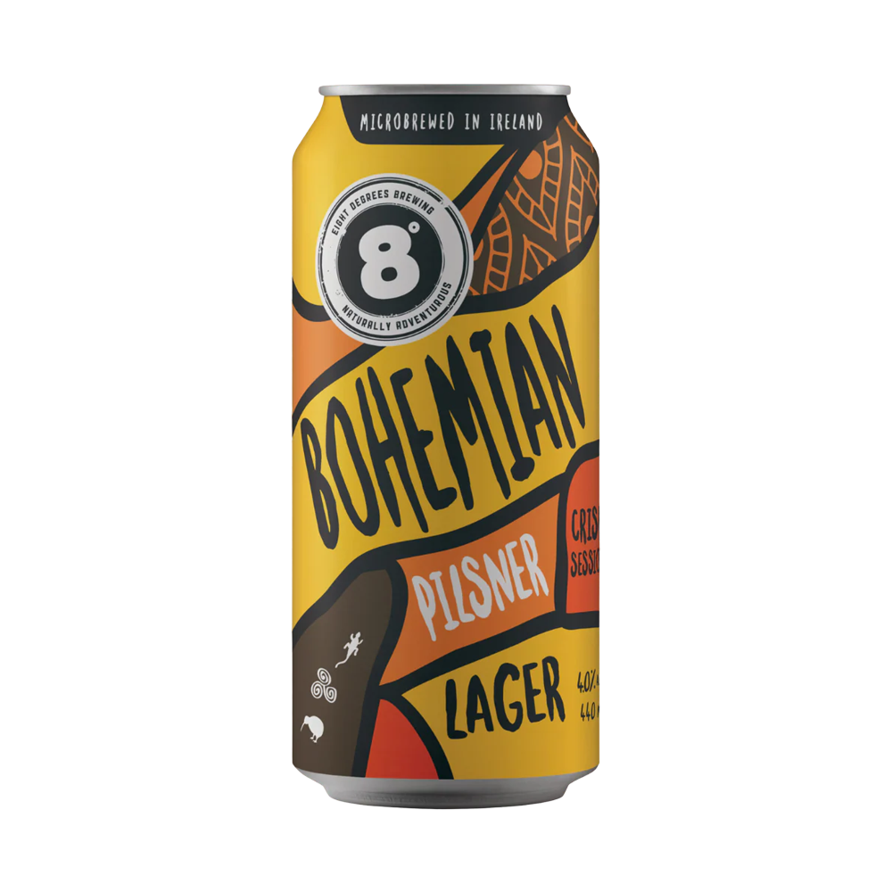 8 Degrees Barefoot Bohemian 4% - 440ml