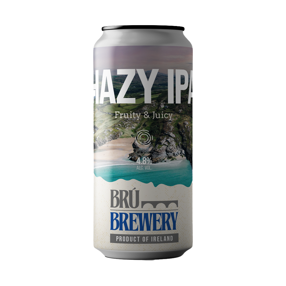 Bru Hazy IPA 4.8% - 440ml