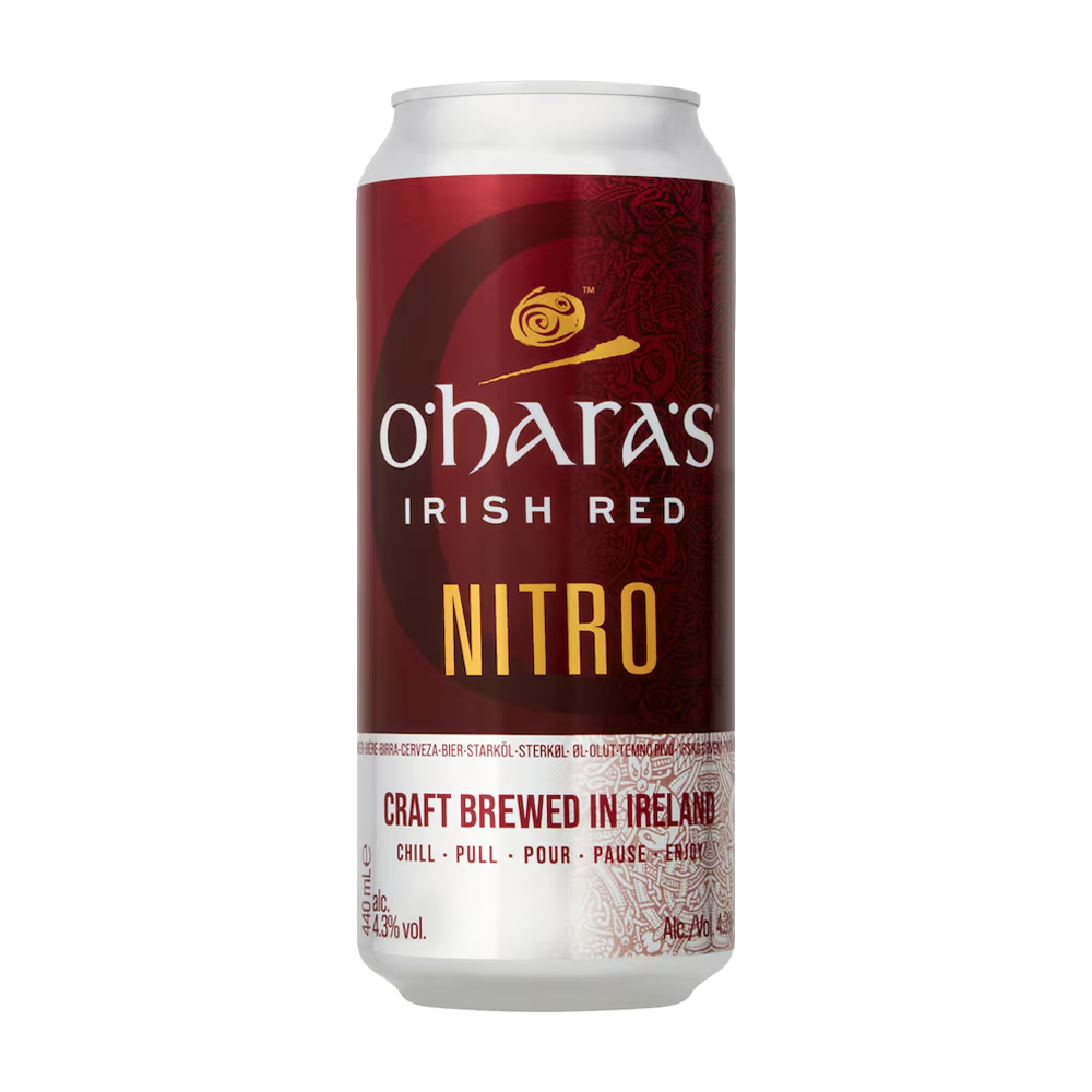 OHaras Nitro Irish Red Ale 4.3% - 440ml