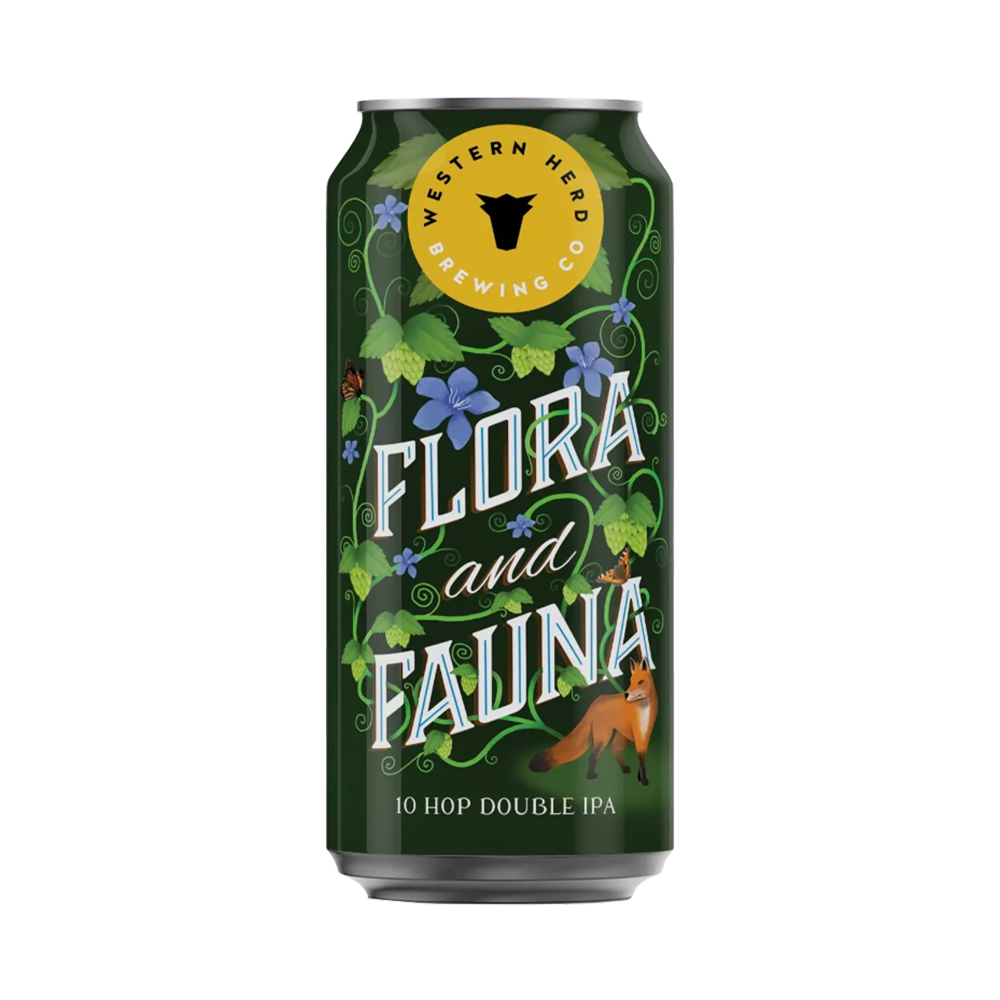 Western Herd Flora &amp; Fauna DIPA 9.45% - 440ml