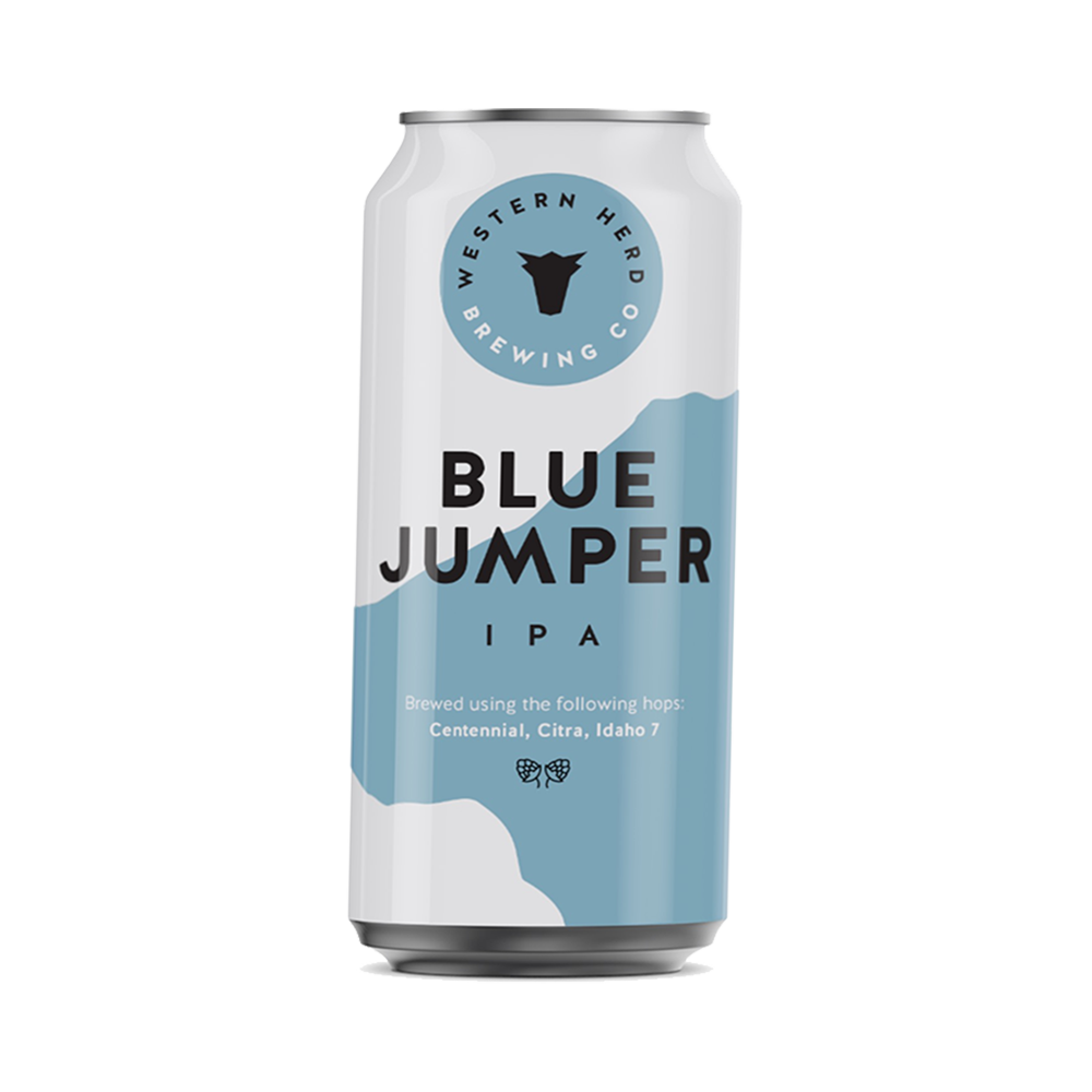 Western Herd Blue Jumper IPA 6.2% - 440ml