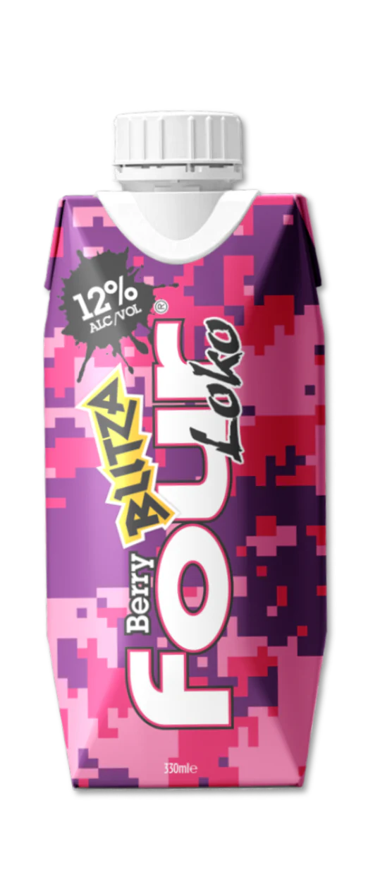Four Loko Berry Blitza 33cl Carton