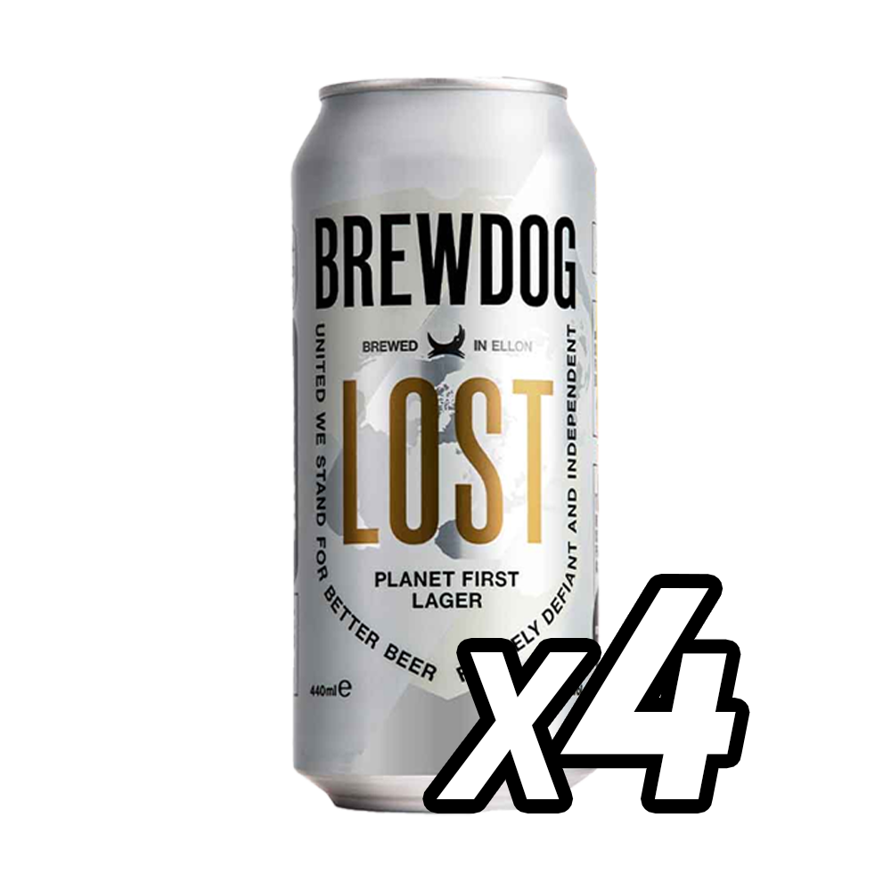 Brewdog Lost Lager 4.5% - 4 x 440ml