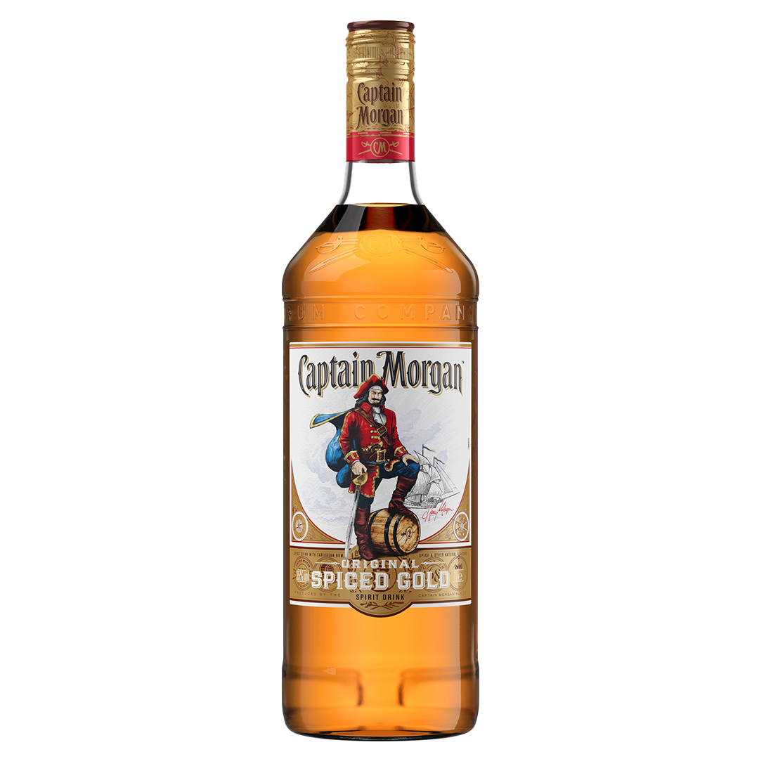 Captain Morgan Original Spiced Gold Rum  1 Litre Bottle